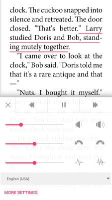 Screenshot of the application Japanese Fonts Bookari Reader - #7