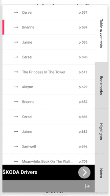 Screenshot of the application Bookari Free - #5