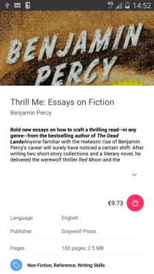 Screenshot of the application Bookari Free - #8