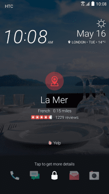 Screenshot of the application HTC Sense Home - #7