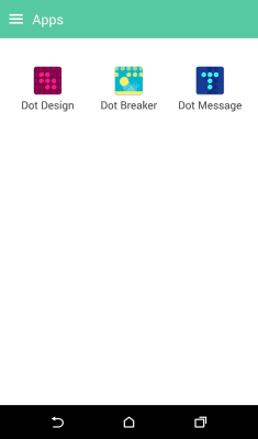 Screenshot of the application HTC Dot Design - #2