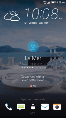 Screenshot of the application HTC Lock Screen - #1