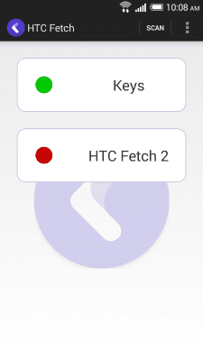 Screenshot of the application HTC Fetch - #2