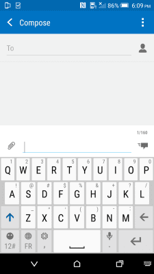 Screenshot of the application HTC Sense Input - #5