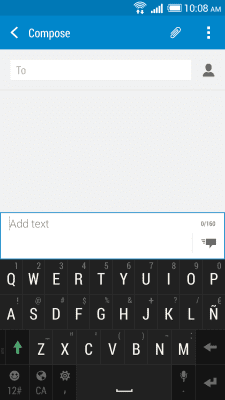 Screenshot of the application HTC Sense Input-CA - #1