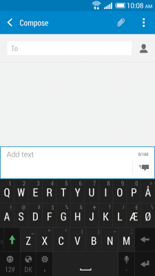 Screenshot of the application HTC Sense Input-DA - #1