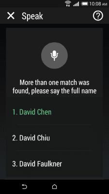 Screenshot of the application HTC Speak-RU package - #3
