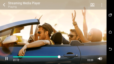 Screenshot of the application HTC Video Player - #2