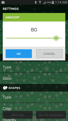 Screenshot of the application Androids! Live Wallpapers - #5