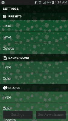 Screenshot of the application Androids! Live Wallpapers - #6