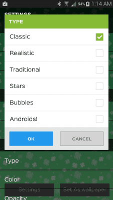 Screenshot of the application Androids! Live Wallpapers - #8