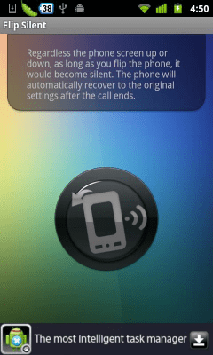 Screenshot of the application Silent switching - #2