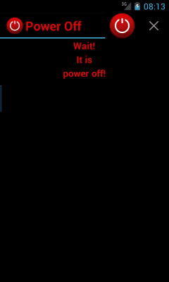 Screenshot of the application Shutting down - #3