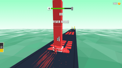 Screenshot of the application Stack Colors! - #6