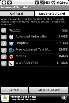Screenshot of the application Advanced Uninstaller - #2