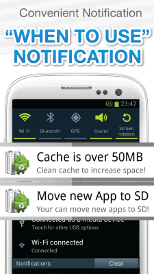 Screenshot of the application App Manager - App2SD Cache 3-1 - #2