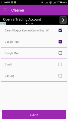 Screenshot of the application App Manager & Clean Master - #4