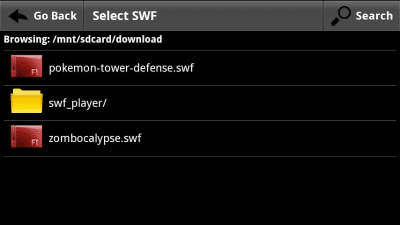 Screenshot of the application BIT LABS SWF Player - #1