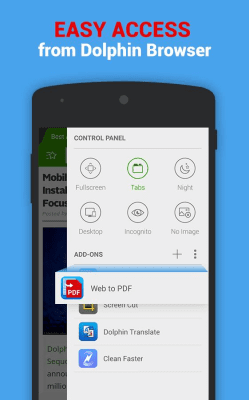 Screenshot of the application Web to PDF - #4