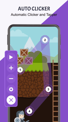 Screenshot of the application Auto Clicker - Automatic Clicker,Easy Touch - #1