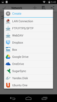 Screenshot of the application File Manager HD - #5