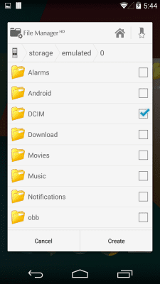 Screenshot of the application File Manager HD - #8