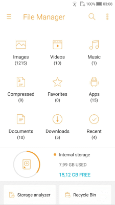 Screenshot of the application ASUS File Manager - #4