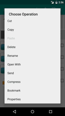 Screenshot of the application SD Card Manager (File Manager) - #4