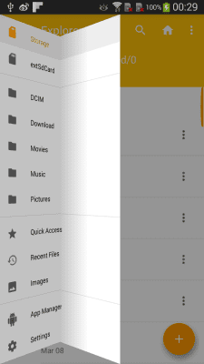 Screenshot of the application Explorer - file manager - #3