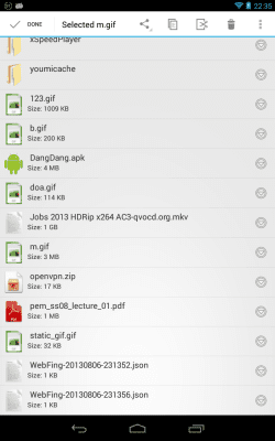 Screenshot of the application Explorer Next - File Manager - #6