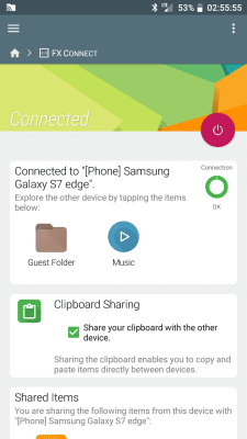Screenshot of the application FX File Explorer - #6
