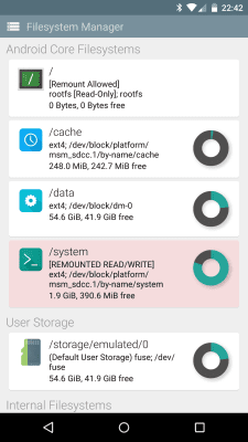 Screenshot of the application File Explorer (Root Add-On) - #6