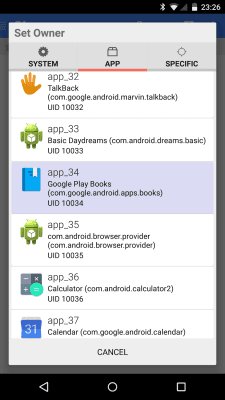 Screenshot of the application File Explorer (Root Add-On) - #7