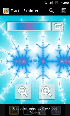 Screenshot of the application Fractal Explorer - #3