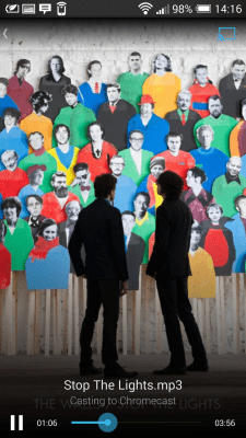 Screenshot of the application Solid Explorer Cast Plugin - #3