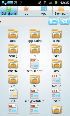 Screenshot of the application Tacoty CN File Manager - #2