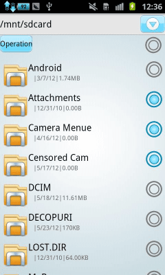 Screenshot of the application Tacoty CN File Manager - #4