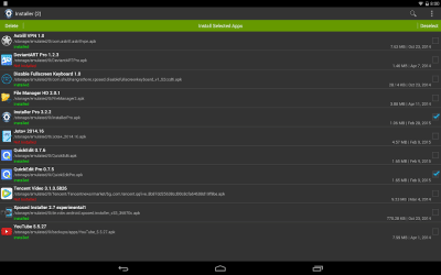 Screenshot of the application Install (Install APK) - #8