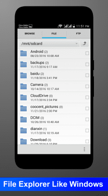 Screenshot of the application Nimblesoft File Manager - #2