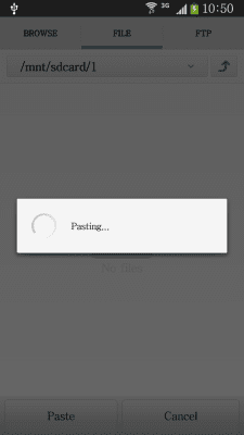 Screenshot of the application Nimblesoft File Manager - #8