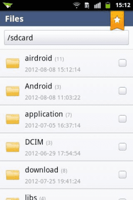 Screenshot of the application Sand Studio File Manager - #1