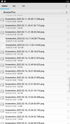 Screenshot of the application Leopard V7 File Manager - #3