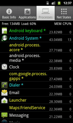 Screenshot of the application Quick System Info - #3