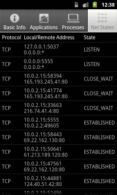Screenshot of the application Quick System Info - #4