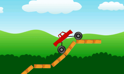 Screenshot of the application Truck Hill Racing - #5