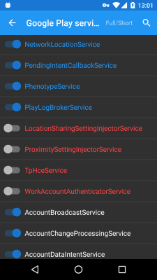 Screenshot of the application My Android Tools - #3