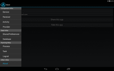Screenshot of the application My Android Tools - #4