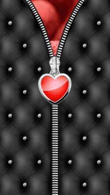 Screenshot of the application Heart Zipper Screen Lock - #2