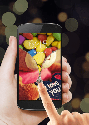 Screenshot of the application Teddy Bear Zipper Lock - #6