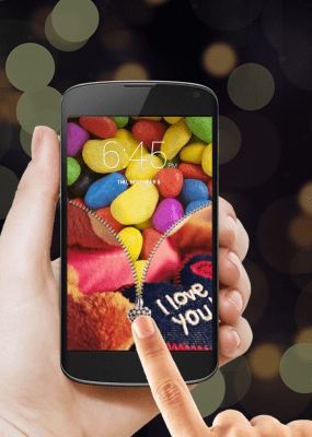 Screenshot of the application Teddy Bear Zipper Lock - #7